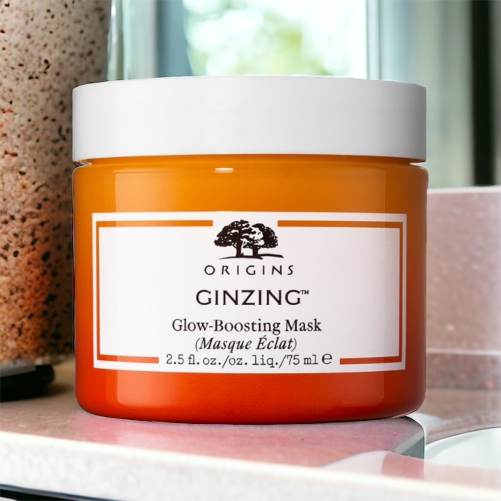Origins GinZing Glow-Boosting Face Mask NIB